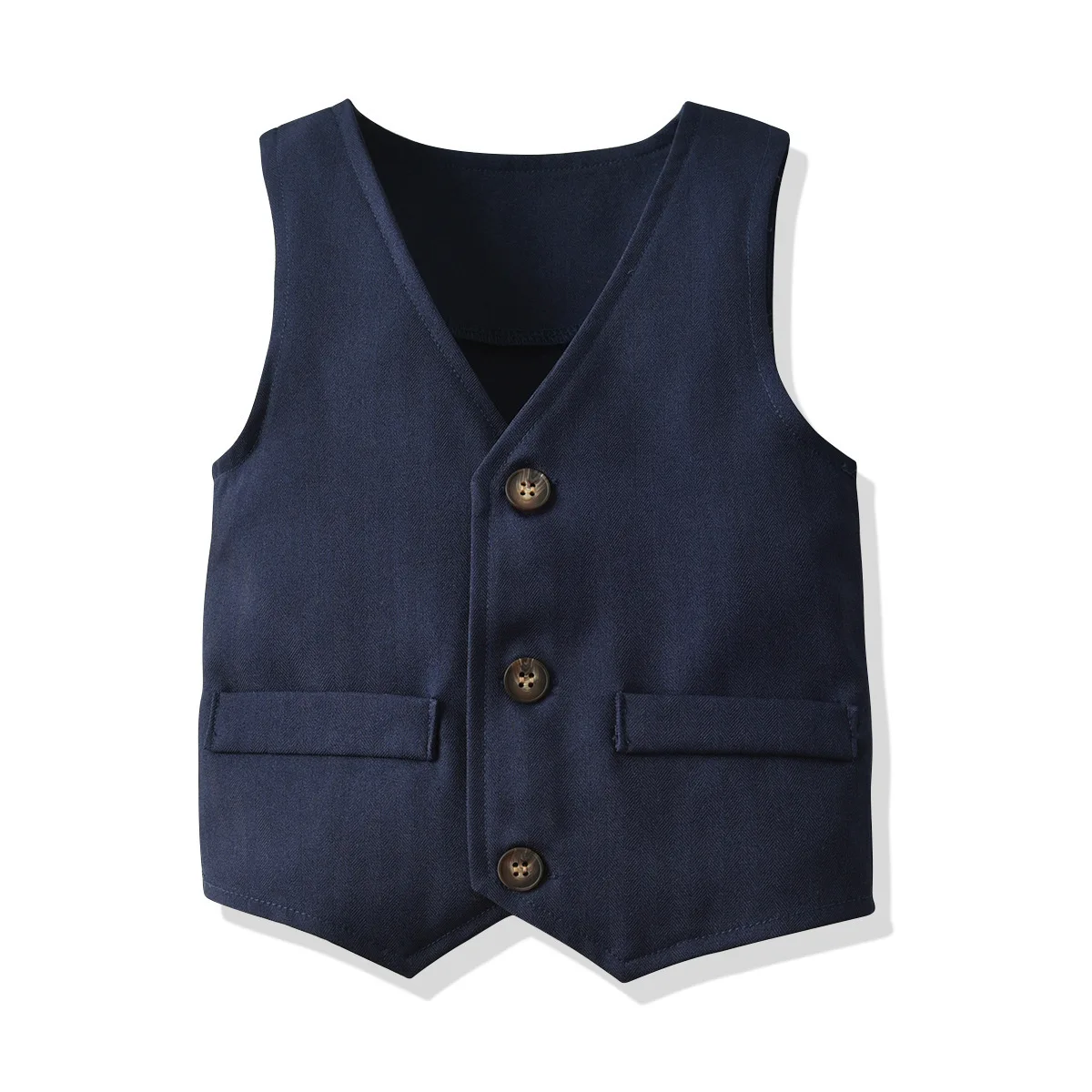 Boys Suit Set For Wedding Formal Party clothes Striped Baby Vest Shirt Pants Kids Boy Outerwear Clothing