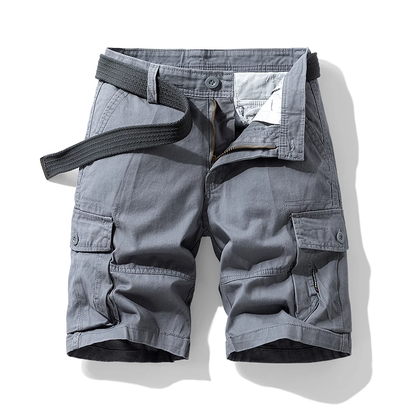 Mountaineering Fifth Pants Men's Summer American Workwear Shorts Youth Straight Casual All-Match High-End Middle Pants