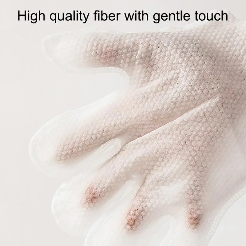 6pcs Disposable Cleaning Wipes Gloves for cat Dog SPA Bath,pet grooming gloves
