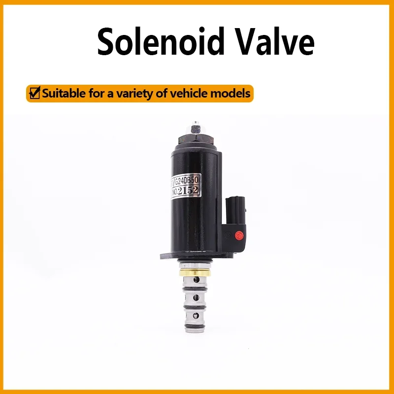 코벨코 SK200 SK210 SK250 SK350 6E-8 굴삭기 유압 시스템 부품용 비례식 보안 잠금 솔레노이드 밸브