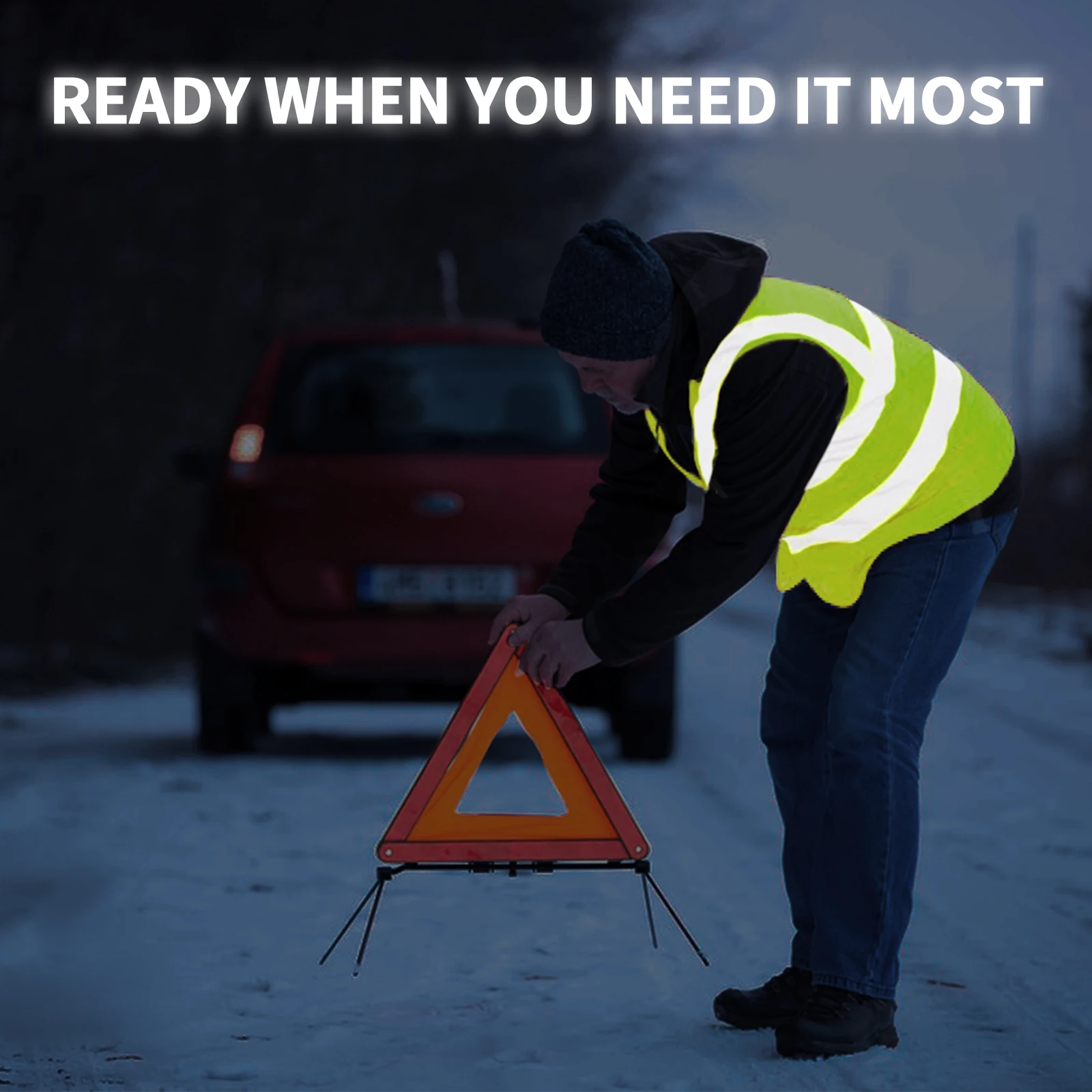 Safety Vest S-5XL for Men Work Vest with Pockets and Zipper Security Protection Working Workwear safety vest