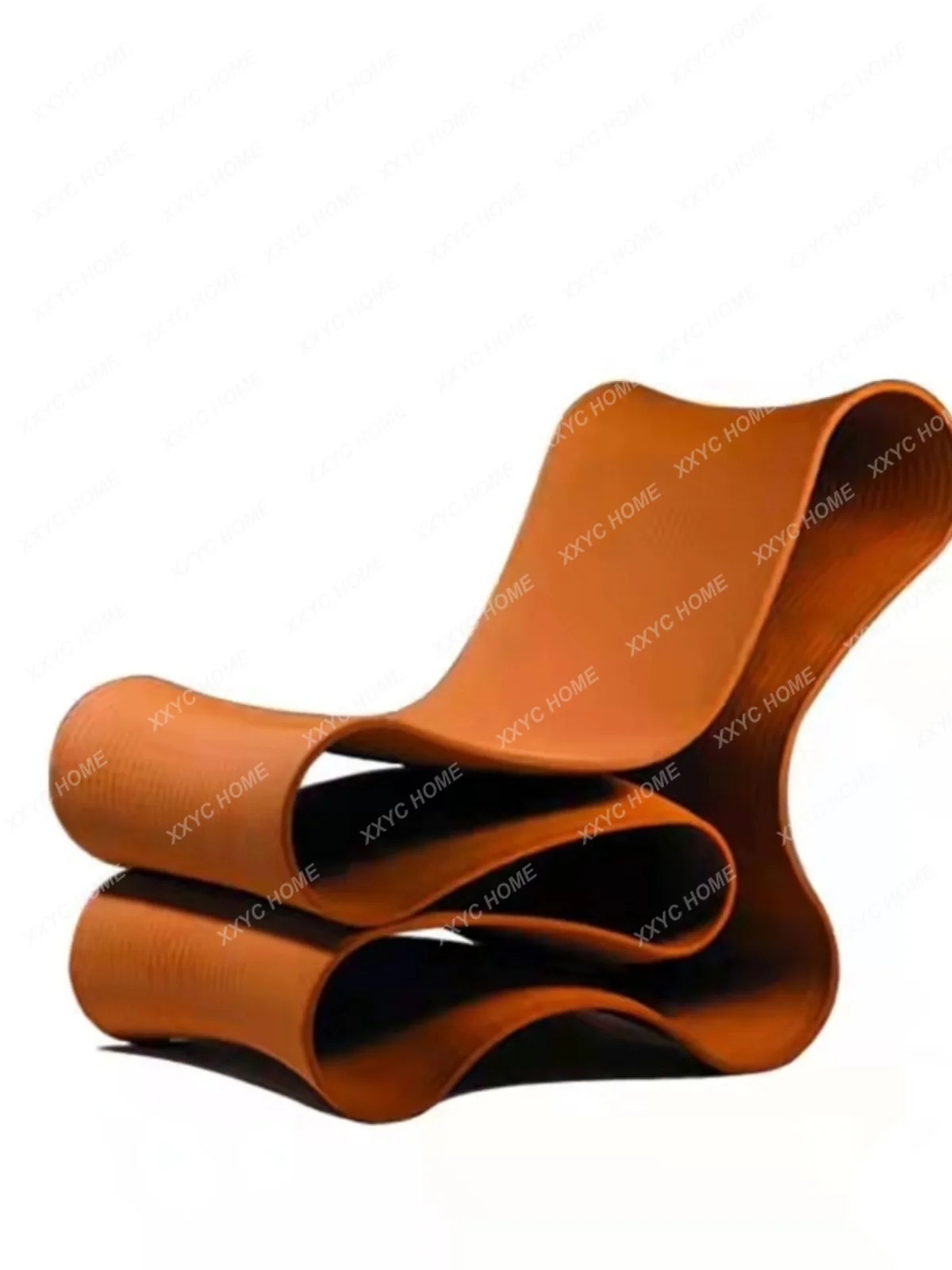 

Fiberglass Noodles Leisure Chair Single Sofa Red Elephant Table Armchair Furniture