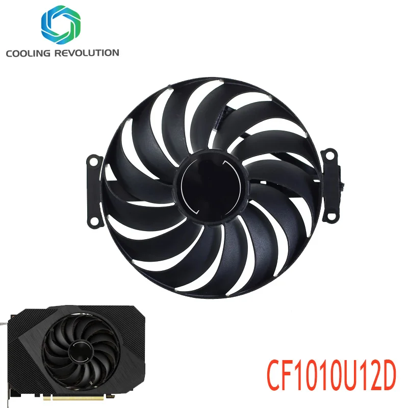 Ventilador Gráfico Nvidia Geforce Gaming 95 mm Cf1010u12d Dc12v 0.45a 6pin Asus Phoenix Rtx 3050 3060