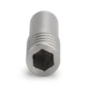 Screwdriver Extension Pole Adapter Sleeve For 6.35 Bits Leatherman Flat Bit Free T2 T4 K2 K4 P2 P4 Stainless Steel Inlaid Magnet 4