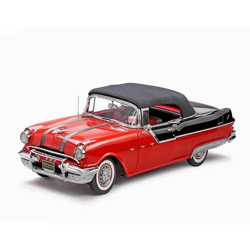 

Масштаб 1:18, модель 1955 Pontiac Star, закрытый трансформер, ретро автомобиль, металлический литой Сплав, игрушечные автомобили, коллекция, дисплей, подарки, поклонники