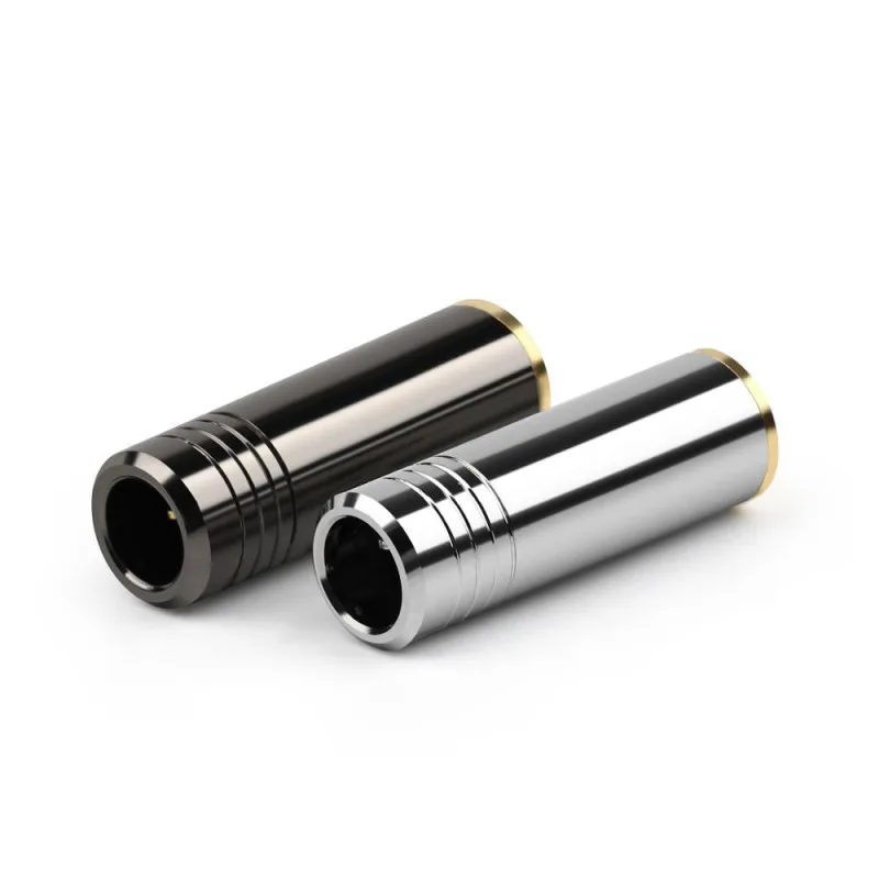 Audiophile 잭 2.5mm 3.5mm 4.4mm 여성 플러그 구리 금도금 이어폰 커넥터 DIY 4 극 균형 여성 헤드폰 어댑터