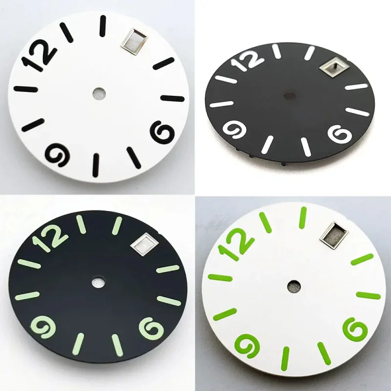 Green Luminous Watch Dial – 28.5mm for Automatic Movement Replacement Parts