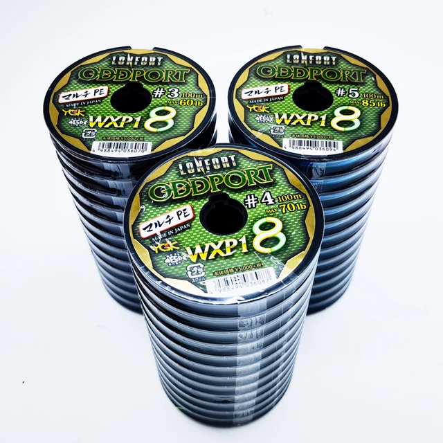 YGK ODDPORT WXP1 8 Braided Fishing Line Japan Fishing Line