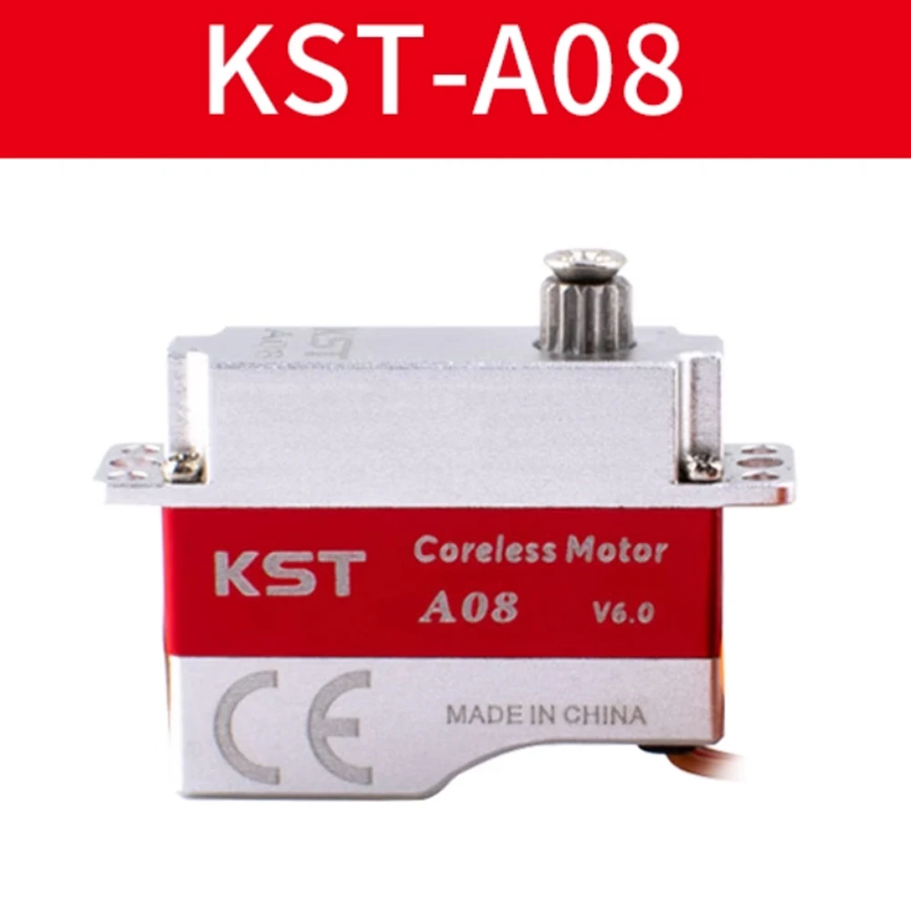 

KST A08 A08H A08N V6.0 цельнометаллический цифровой мини-планер высокого напряжения с высоким крутящим моментом DGL сервопривод