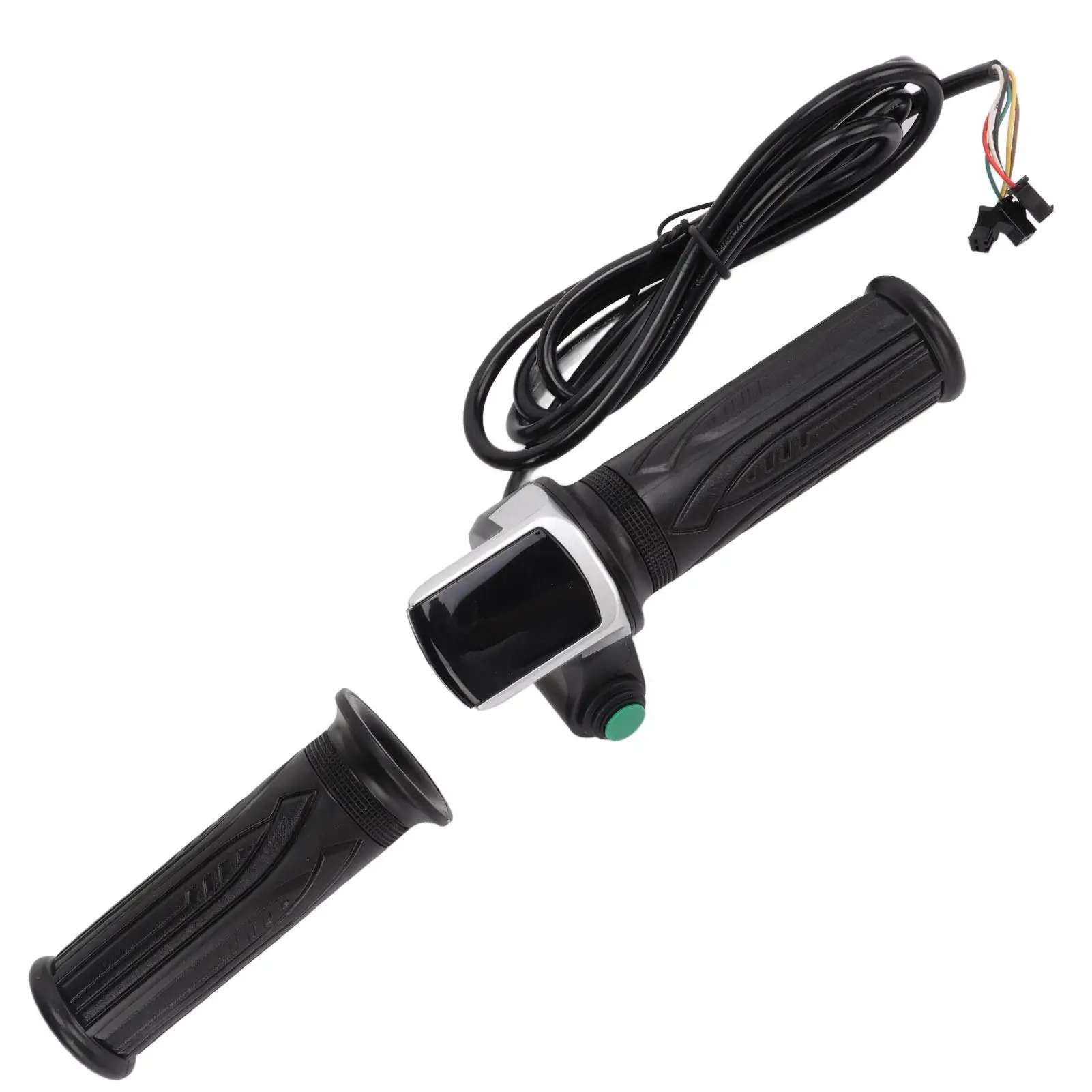24V 36V 48V Electric Scooter Throttle LCD Display With Switch Button E-Bike Handlebar Accelerator