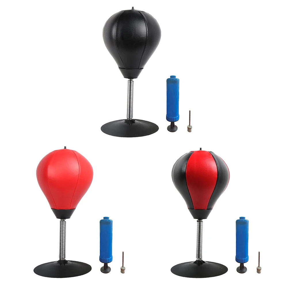 Desktop Punching Bag PU Punching MMA Bag Children Adults Sucker Stress Relief Toys for Muay Thai Sports Equipment Funny Gifts