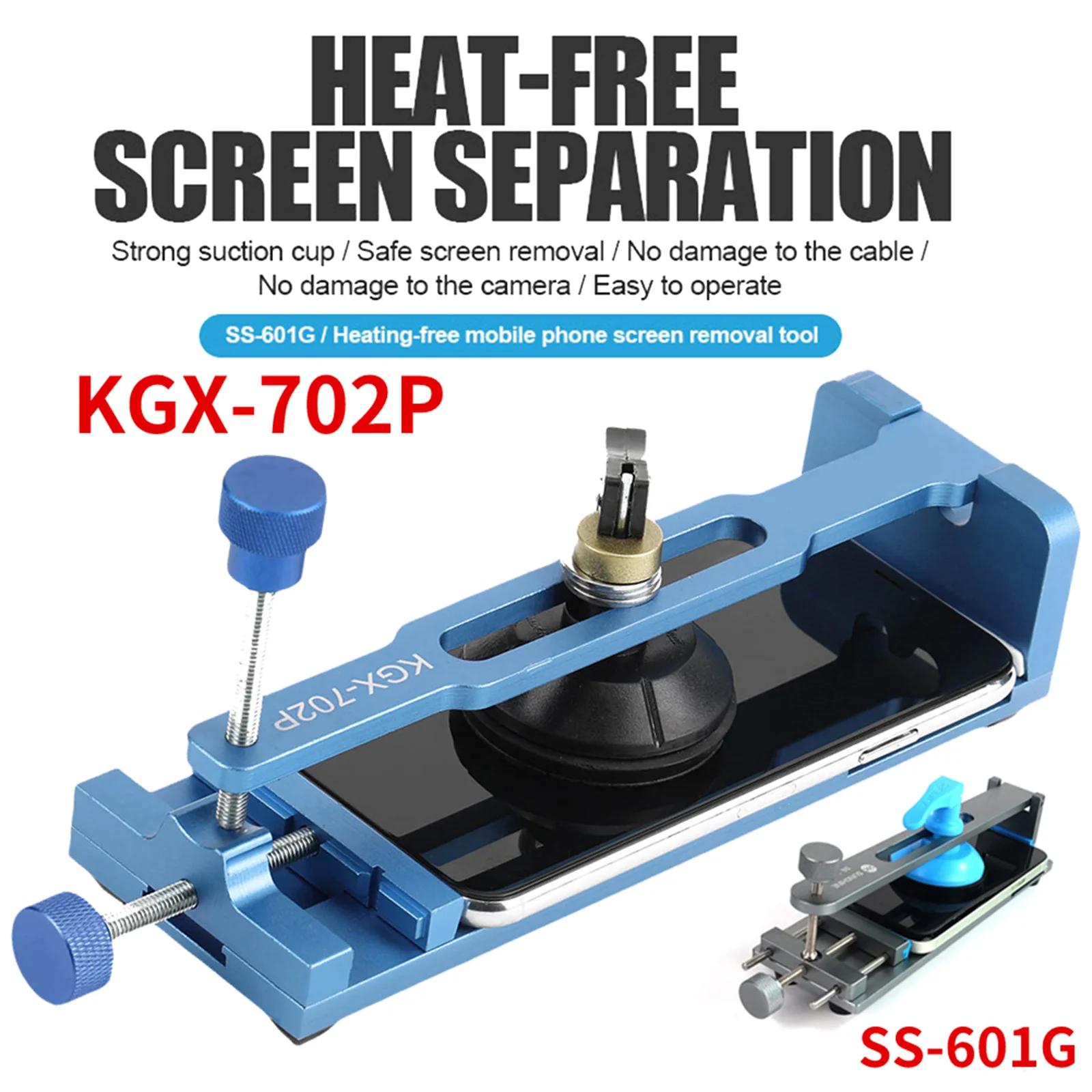 KGX-702P Mobile Phone LCD Screen Separator Screen Splitter Unheated Mobile Phone Screen Separation Fixture Repair Tool