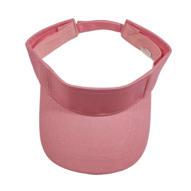 Children Summer Visor Hat Cotton Plain Sun Visor Cap For Boys Girls 28