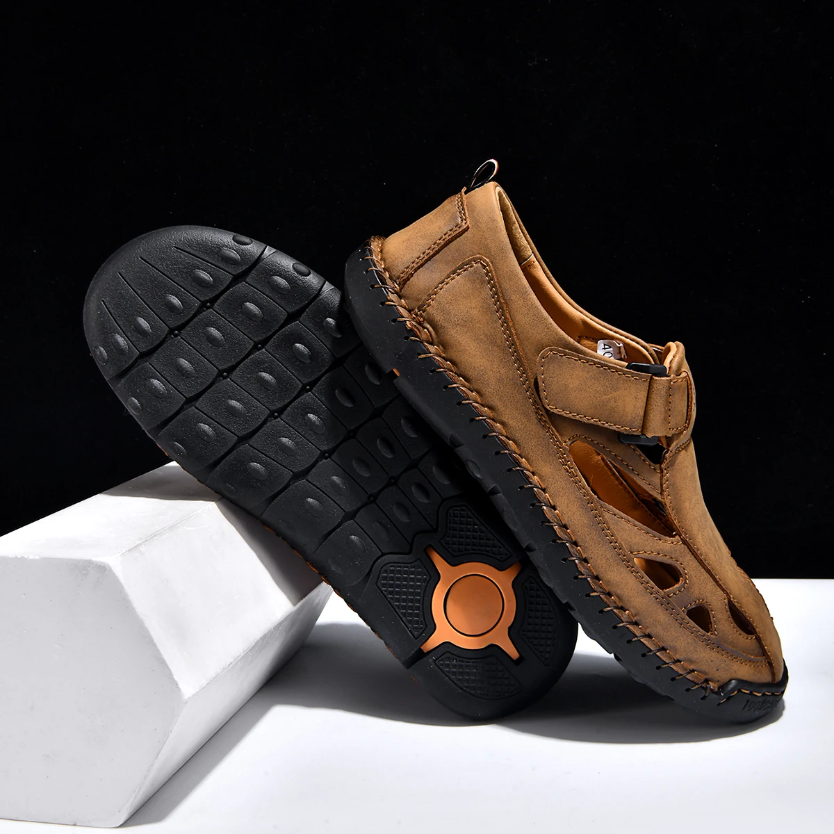 Men's Summer Beach Sandals: Simple and Stylish Open-Toe Sandals—Comfortable, Breathable, Durable, and Non-Slip - 5