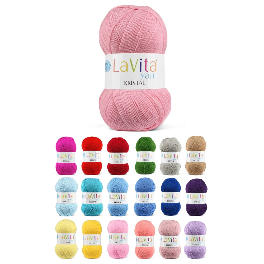 100gball5PcsAcyrlicShowerPuffLoofahYarnCrochetSewing