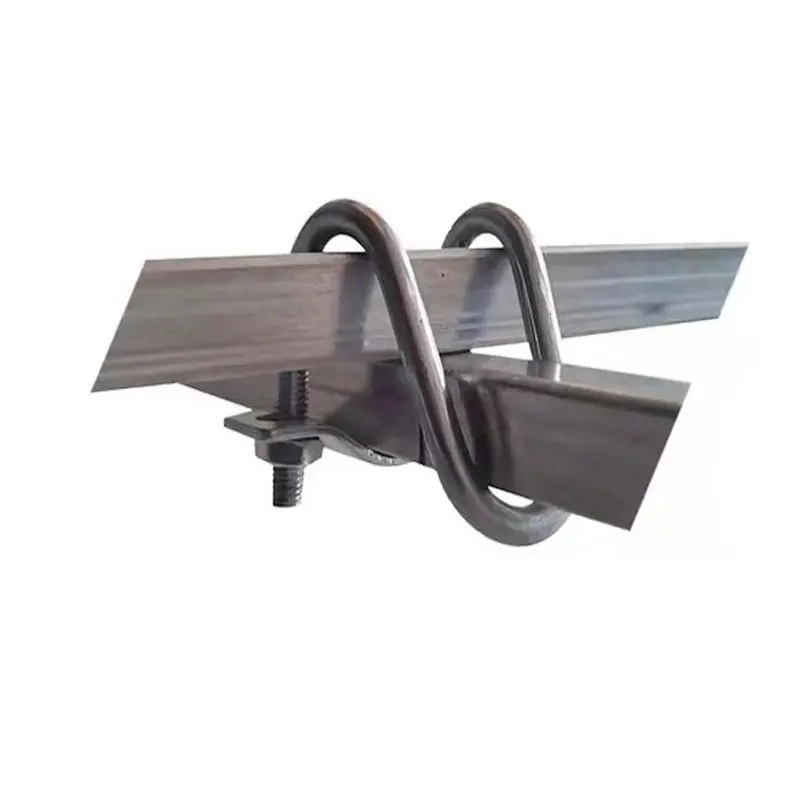 M8 Square Tube Fastener Welding Free Fixed Card Galvanized Clevis Steel Pipe Connection Clip Put Helf tube fastener clip