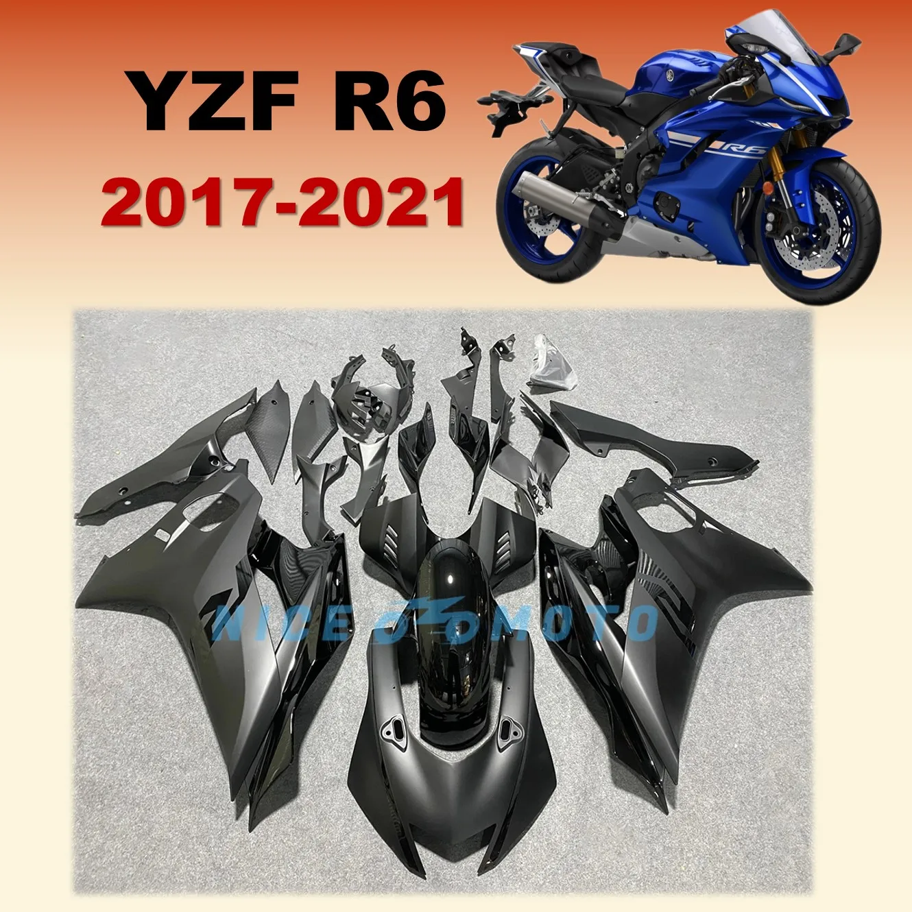 

Комплект для мотоцикла Yamaha R6 2017 2018 2019 2020 YZFR6 17 18 19 20 21