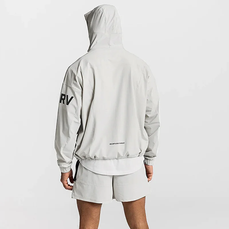 Mens Sports Jacket Workout Jackets Men Fitness Sport Coat Running Sweatshirt Male Running Long Sleeves Casual Outerwear 2