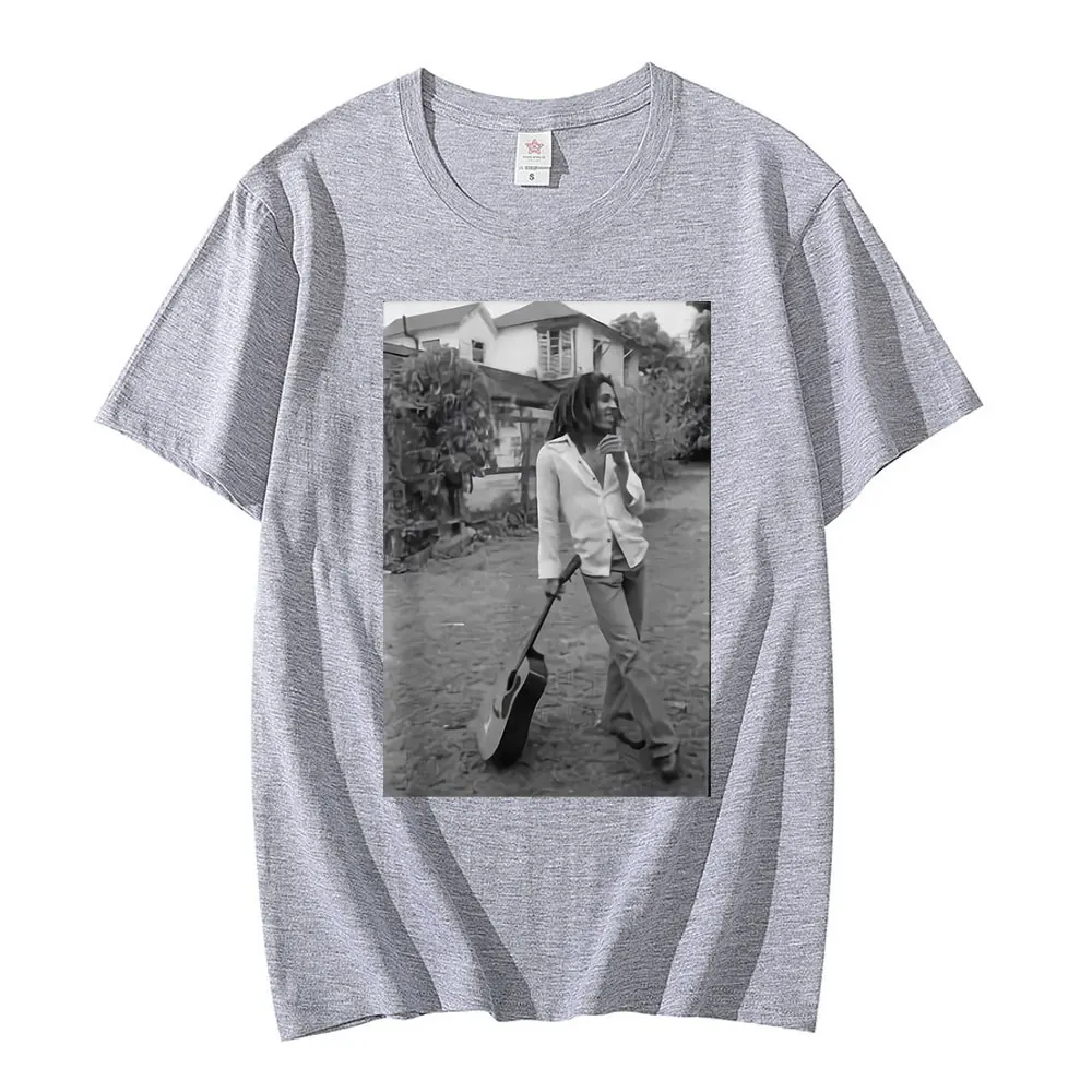 Bob Marley ギター Tシャツ XL VINTAGE STYLE BOB MARLEY PLAYING GUITAR T-Shirt MENS 2XL XXL
