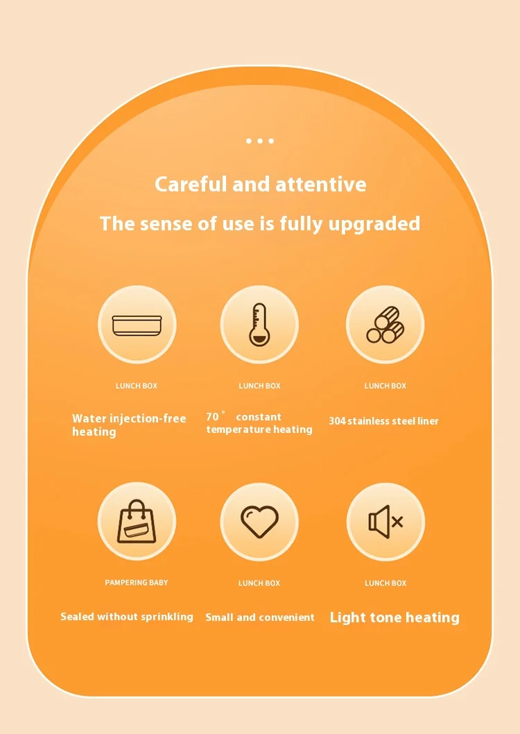 Description Picture 4 of itemHousehold Portable Steaming And Cooking Lunch Box With Rice Artifact Stainless Steel Student Insulated Electric Lunch Box