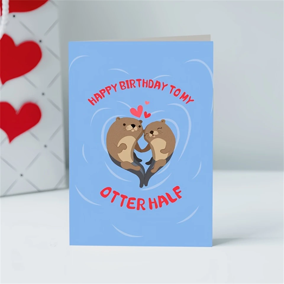 Jolie Carte D'anniversaire Pour Lui, Elle, Mari, Petit Ami, Petite Amie  Epouse Carte De Vux, image size:960x960