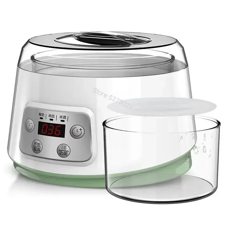 Home Electric Yogurt Maker Automatic Leben Enzyme Fermenter Yoghurt Ceramic Container Cups Natto Rice Wine Ferment Machine