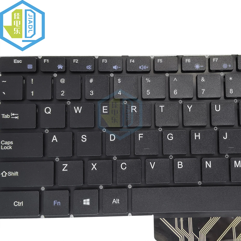 Inglês Notebook Keyboard sem Backlight Apto para Dere r9 Pro Mb3501006 Xk-hs111 Laptop pc Parts Teclado Versão us - Imagem 3