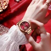 POEDAGAR Luxury Fashion Womens Watch Waterproof Luminous Dial Love Shape Stainless Steel Automatic Ladies Quartz Movement Watch 3