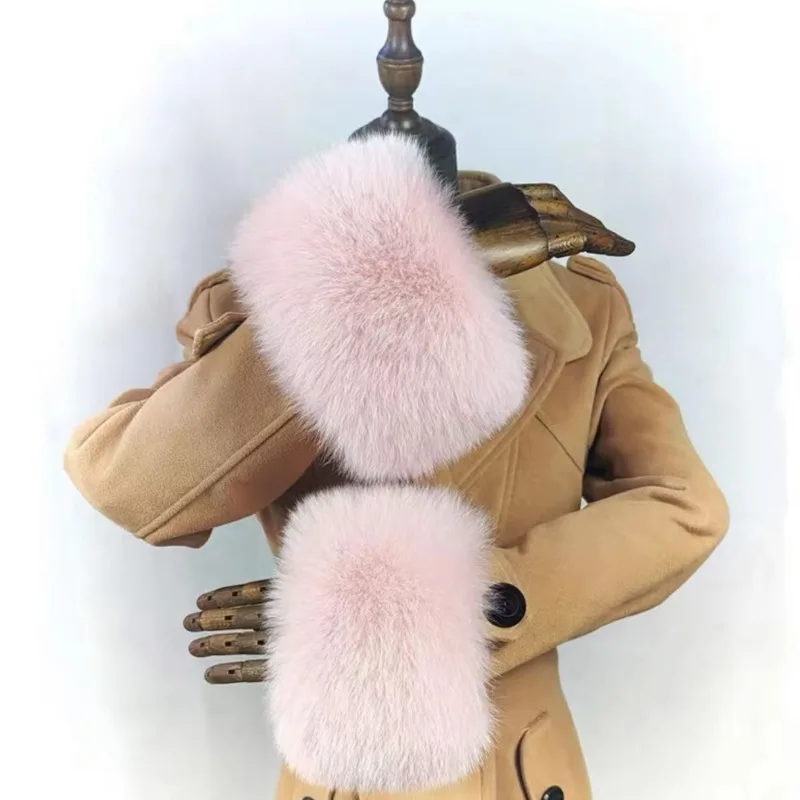 punhos-de-pele-inverno-real-fox-fur-cuffs-mulheres-natural-pele-de-raposa-mangas-mulheres-punho-de-pulso-mangas-braco-aquecedor-de-pelucia-punhos-de-pele-preta