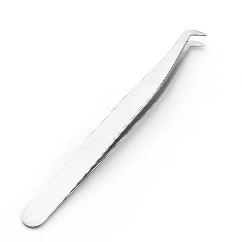 YOUNG LASH Eyelash Extension Tweezers Industrial Precision Curved Straight Lash Eyebrow Tweezers Makeup Tools 6