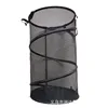 Large Oxford Foldable Dirty Cloth Basket Convenient Floor standing Mesh Breathable Handheld Cloth Foldable Storage Basket 5