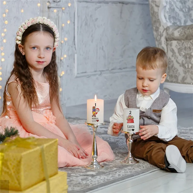 Рисунок 6 - наклейки в виде свечей