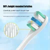 Replacement Brush Heads Suitable for All Series Models of USmile Soft DuPont Nozzles Vacuum Sealed Packaged 3