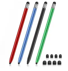 Universal Dual - Head Capacitive Stylus Touch Pen for Tablets and Smartphones (4 colors)