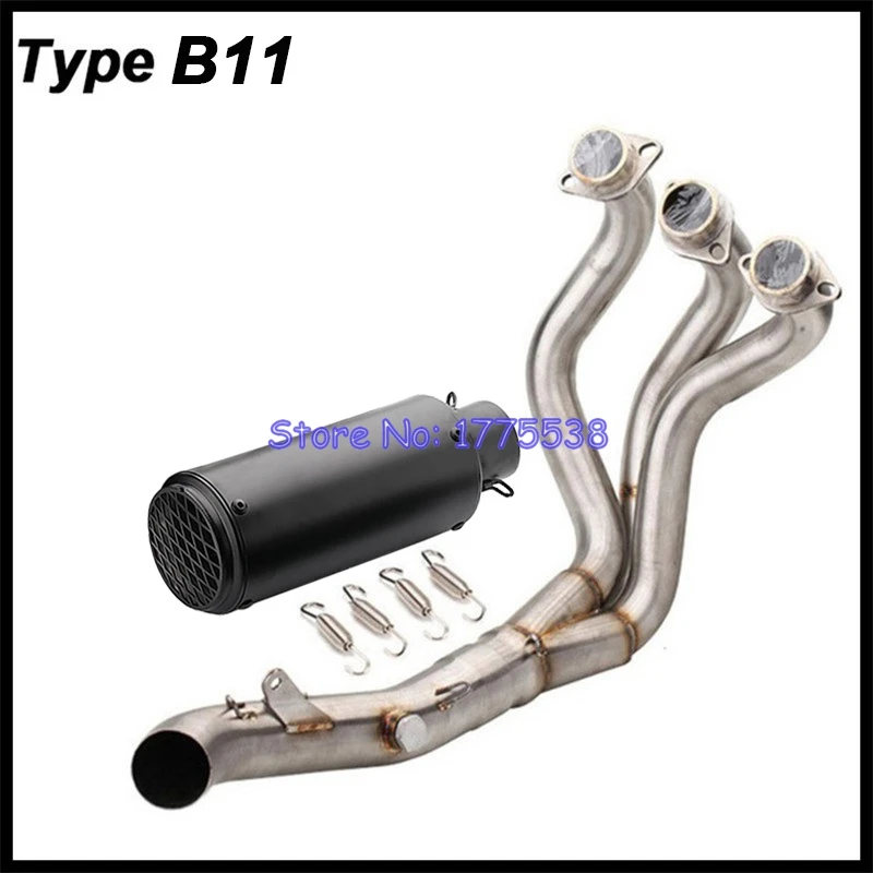 MT09 FZ09 Motorcycle Exhaust System Full Set Header Escape Moto Muffler for Yamaha MT-09 FZ-09 2014-2020 SXR900 2016-2021 Motors - Image 6