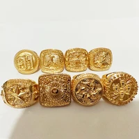 1Set New Creative messi ring Set souvenir Gift for Friends Ring football Gift Fan souvenir ring 1