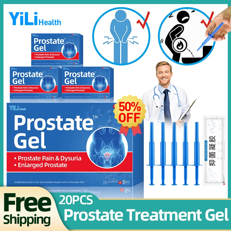 

Prostate Treatment Medical Gel Chronic Prostatitis Therapy for Urethritis Frequent Urination Kidney 10/20pcs Prostatic Medicine