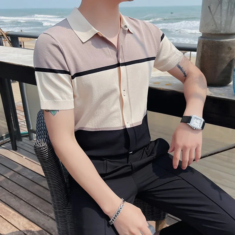 Рисунок 5 - Красивая мужская рубашка-поло с коротким рукавом