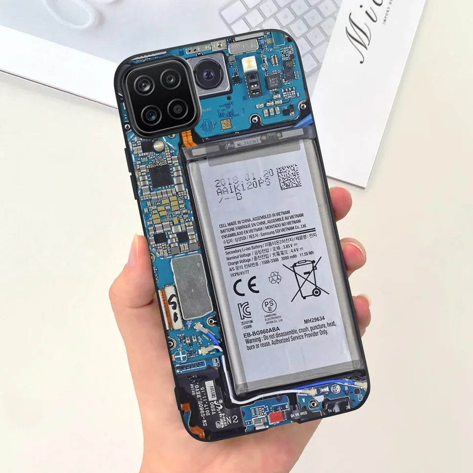 NEW Design For Samsung Galaxy A12 Case Silicone TPU Back Cover For Samsung A12 M12 F12 Galaxy M12 India  Funda Couqe Bumper