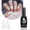 KODI JYJ Rubber Base Gel Jelly Semipermanent Sparkle Nail Base Coat 2 in 1 Natural Color Base Gel Polish Manicure Nude uv Gellac 2