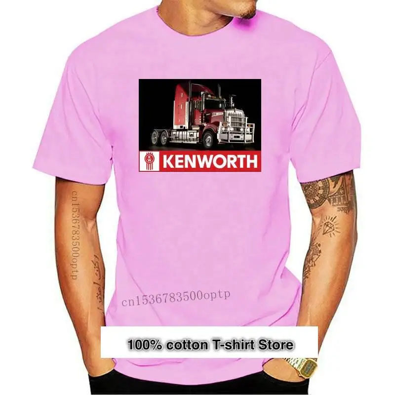 Camiseta Negra Para Hombre Kenworth Truck Peterbilt, Popolare, Novedad De 2021