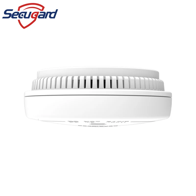 433MHz Wireless Smoke Alarm Fire Sensor 80db Sound Combination For Smart Home Security System