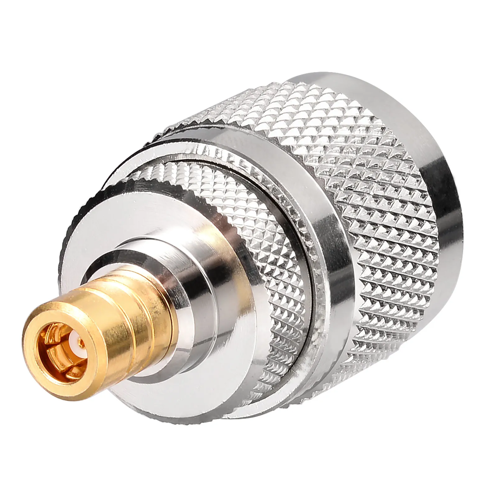N Male to SMB Plug Straight RF Coaxial Connector Adapter