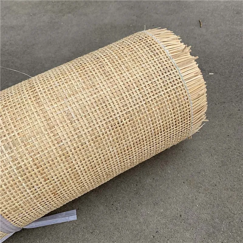 50-95cm Natural Indonesian Rattan Wicker Cane Webbing Roll Furniture Chair Table Repair Material Cabinet Door Ceiling Wall Decor