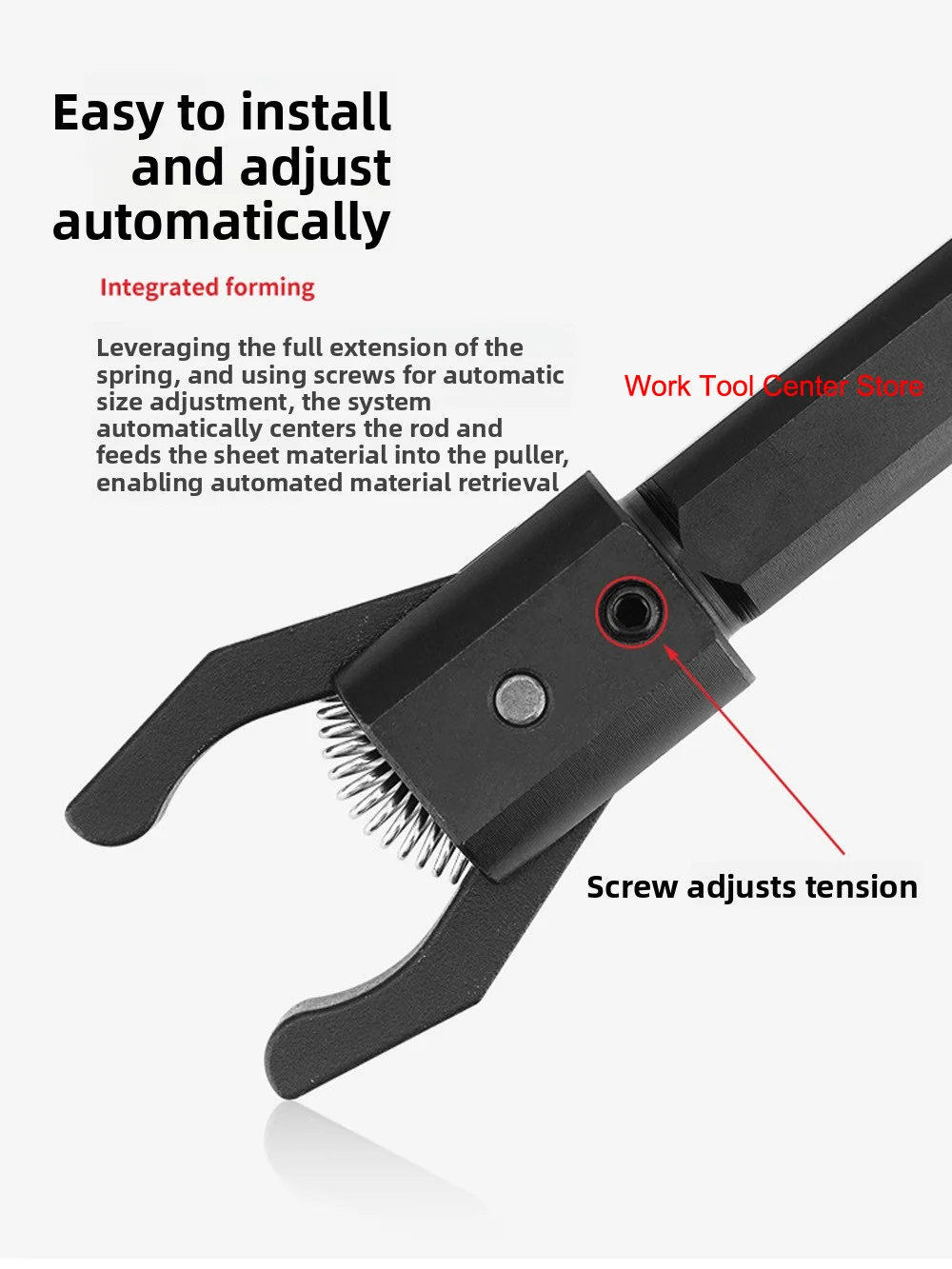 Quick-Grip Release CNC Spannzangenfutter 2 Zwei Klaue D16 D20 D25 D32 Drehmaschine Auto Puller Werkzeughalter Zubehör Klemmspindel – Detail 4