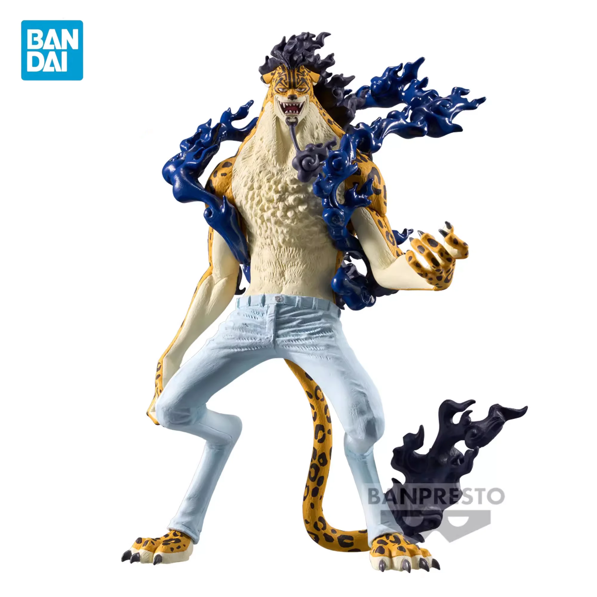 Original BANPRESTO KOA One Piece Rob Lucci Leopard King Of Artist