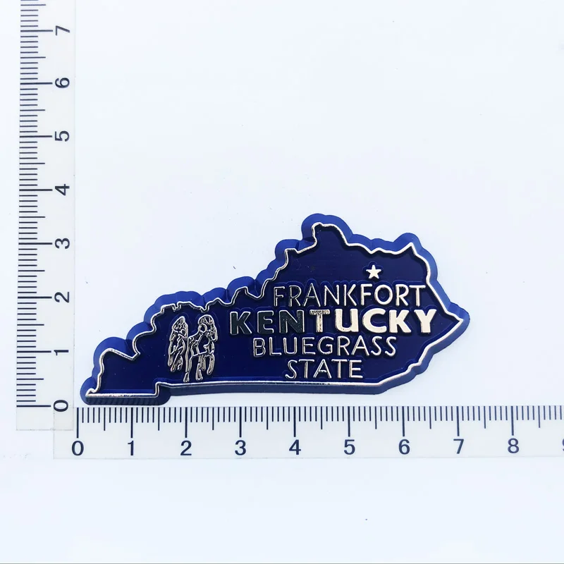

frankfort kentucky Fridge Magnets Travel 3D Memorial Magnetic Refrigerator