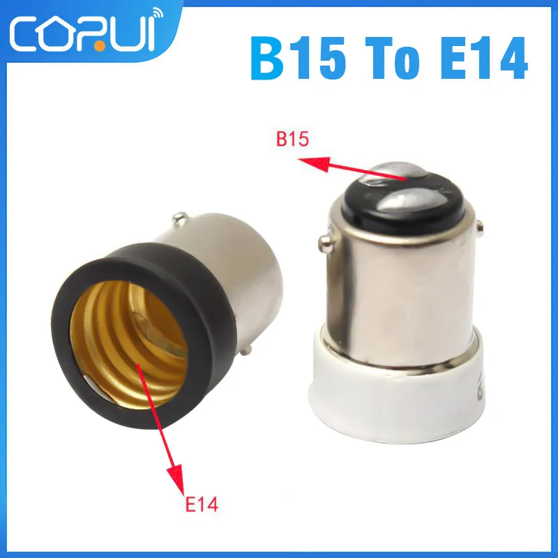 

CoRui Brand New Small Bayonet SBC B15 To Small Screw SES E14 Light Bulb Holder Adaptor Converter Lowest Price