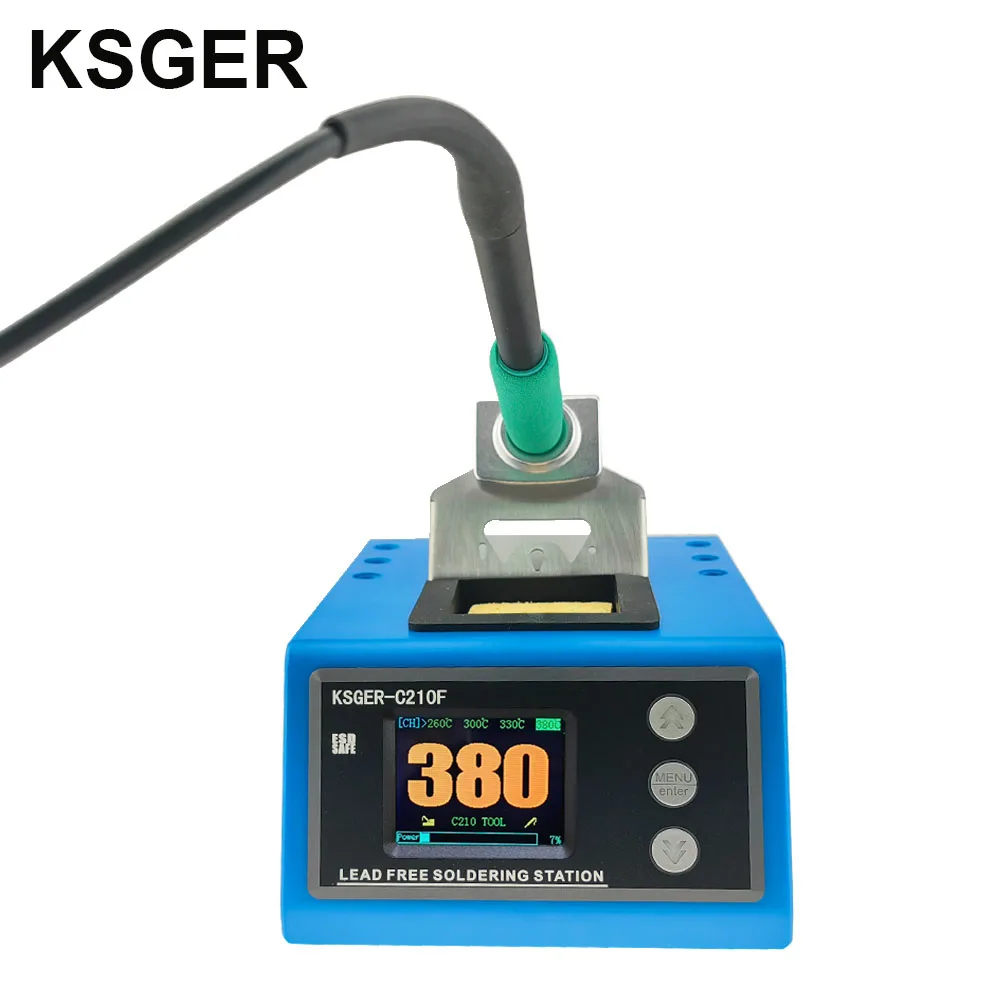 KSGERC210FSolderingStationCNBOLEDElectricControllerForJBC210