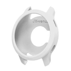 Silicone Protective Case Cover for Smartwatch Replacement Accessories (WHITE)